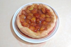 Plum Tarte Tatin